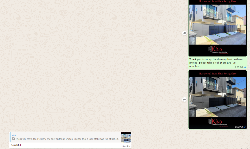 Client Testimonial Screenshot 1
