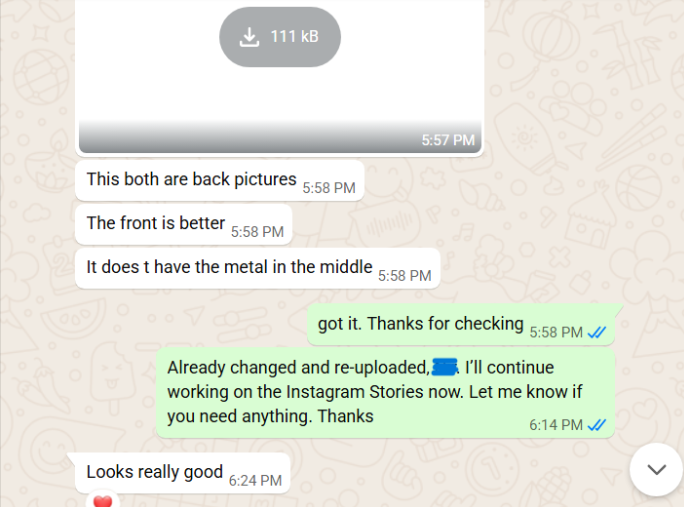 Client Testimonial Screenshot 2